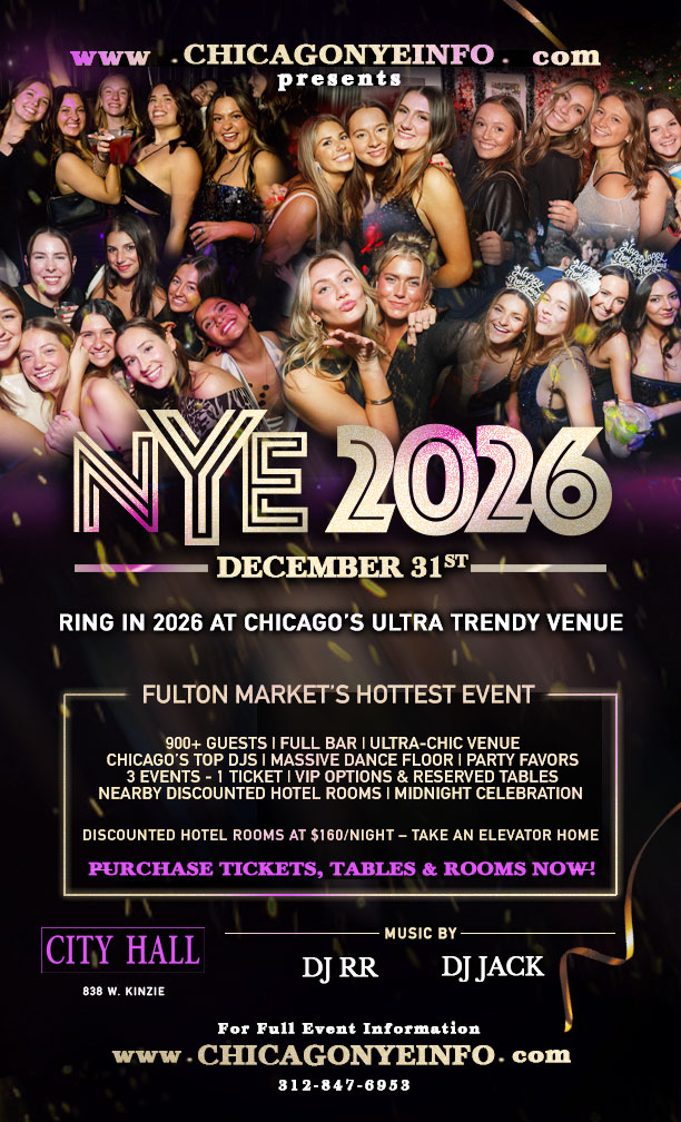New Years Eve Chicago 2024 Party